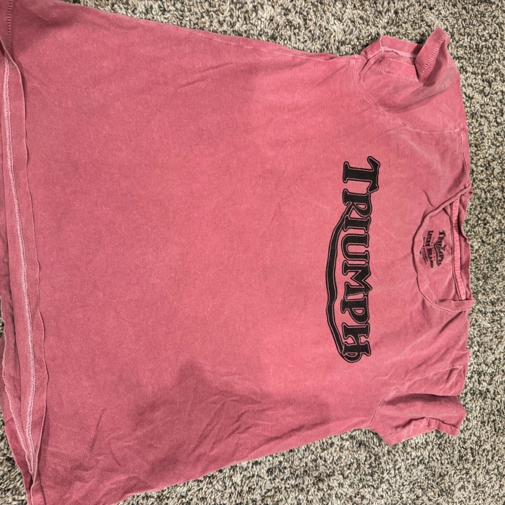 Lucky Brand red Triumph Tee